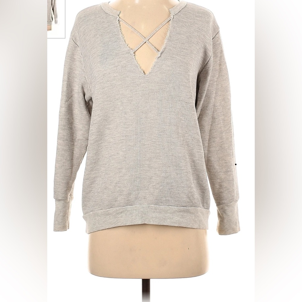 LNA sweatshirt in black ombré